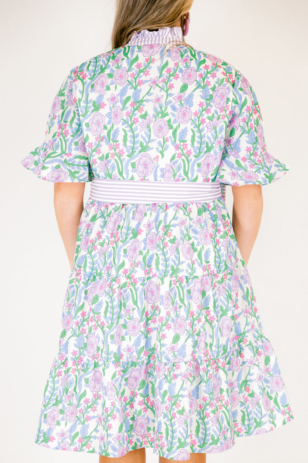 Half Truths Dress, Purple
