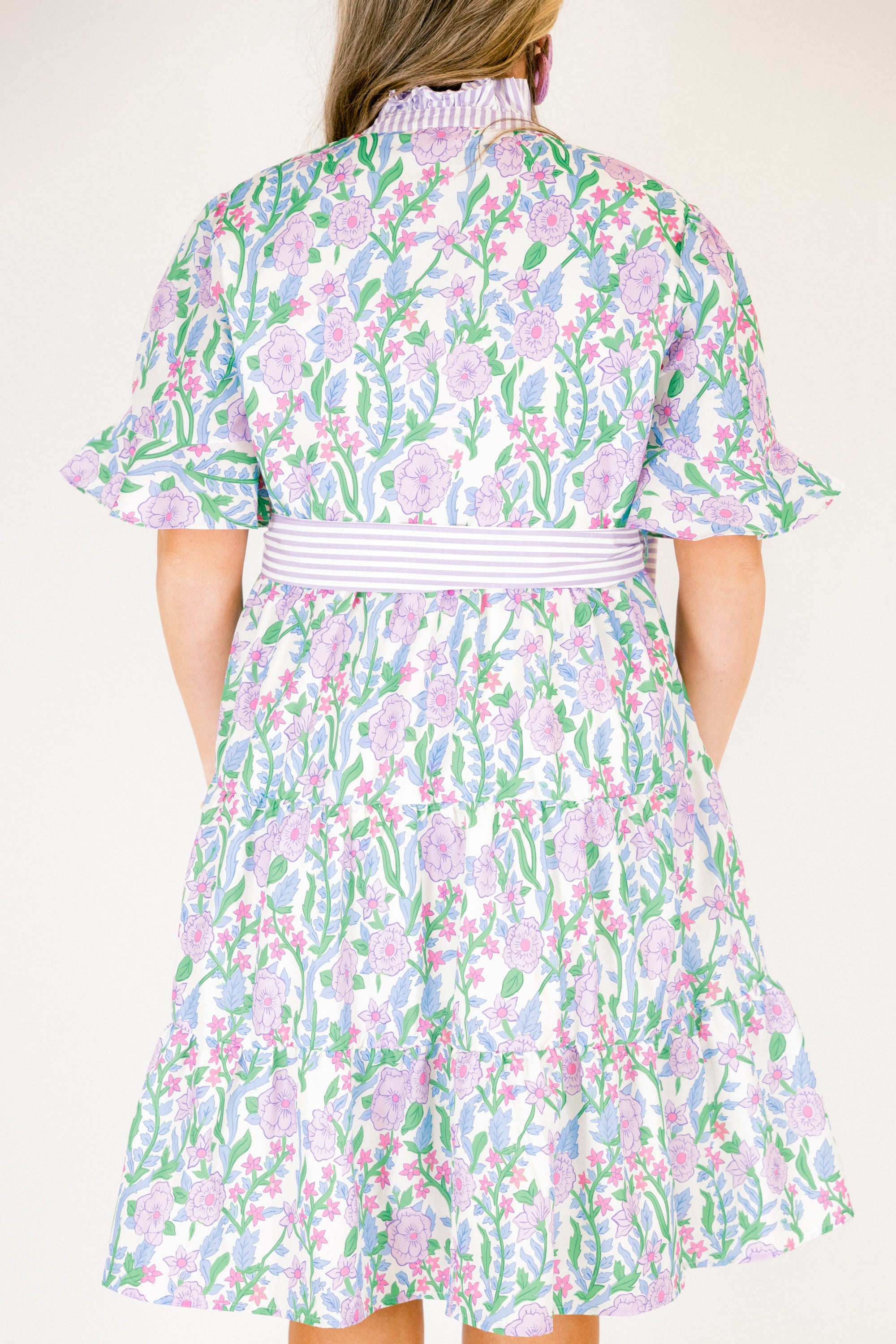 Half Truths Dress, Purple