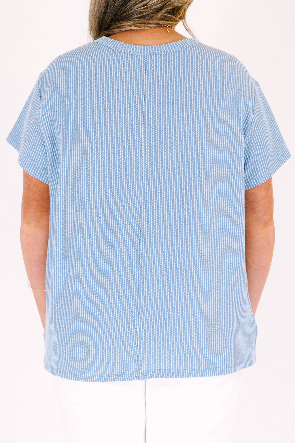 Headliner Top, Dusty Blue