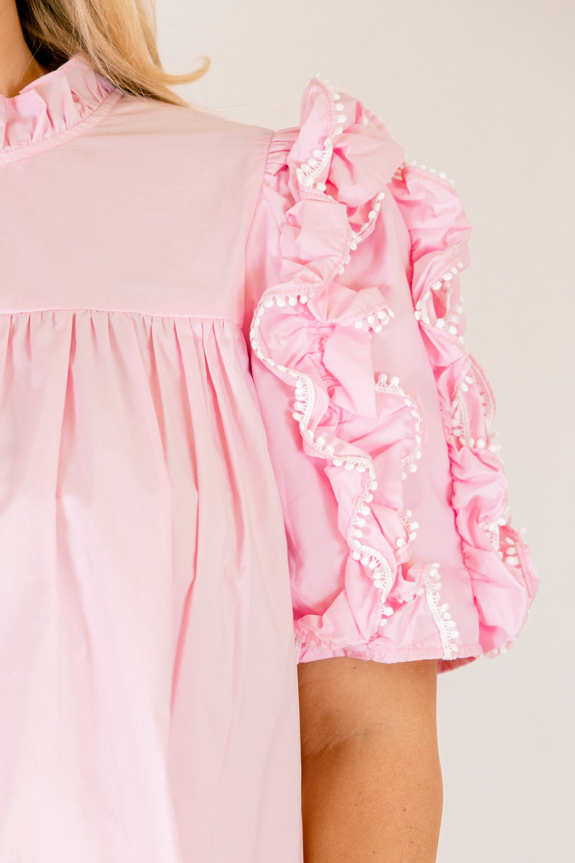 Heavenly Love Top, Light Pink