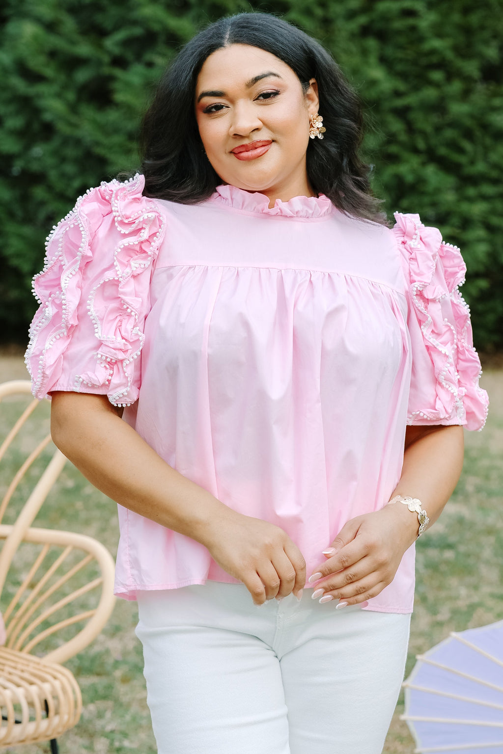 Heavenly Love Top, Light Pink