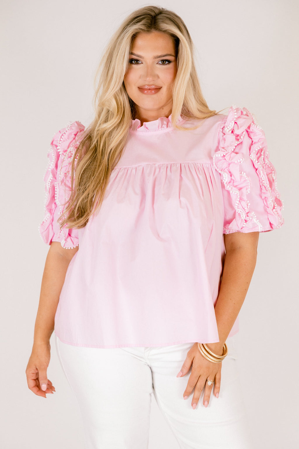 Heavenly Love Top, Light Pink
