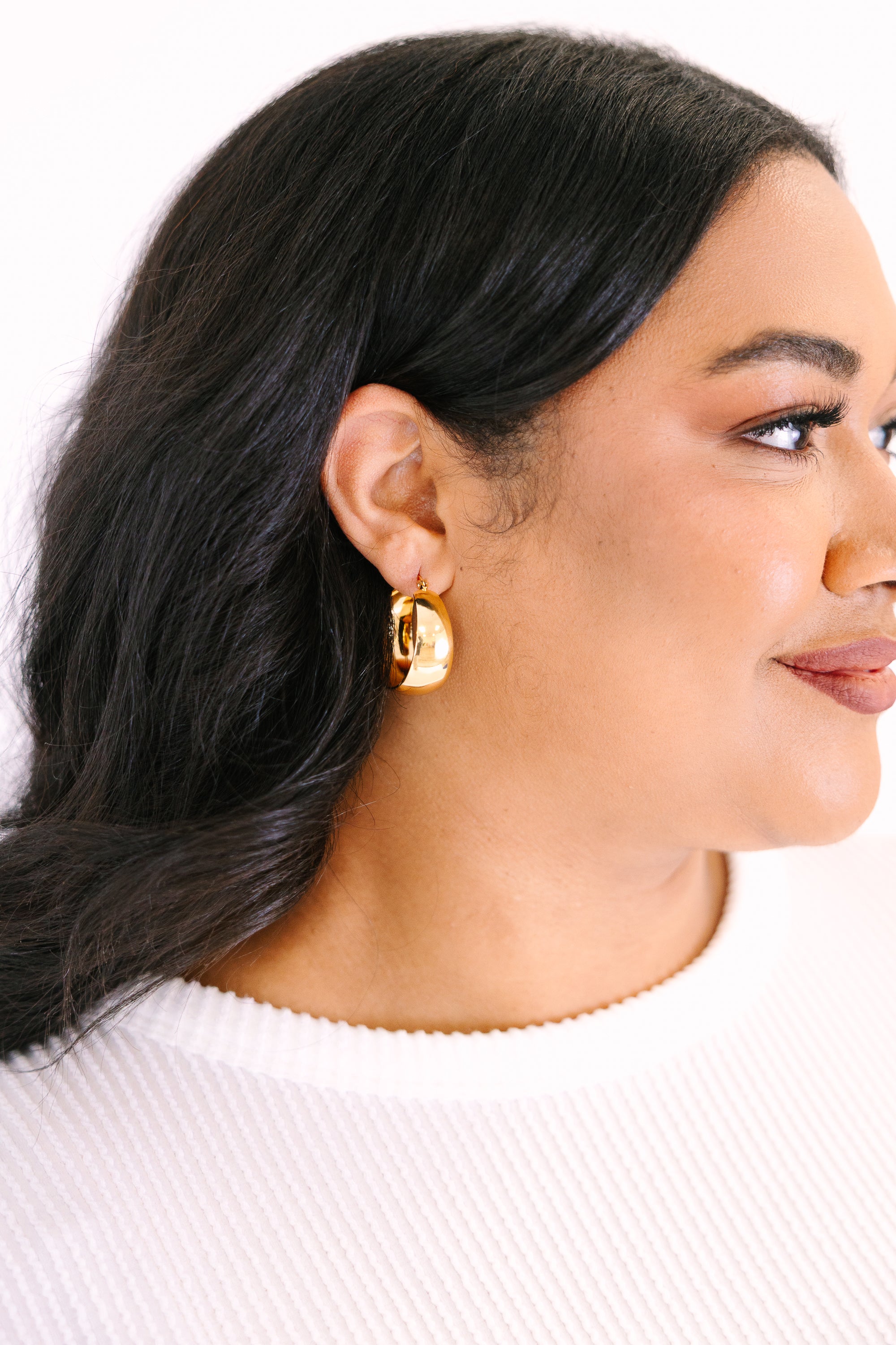 Held By Hope Earrings, Gold