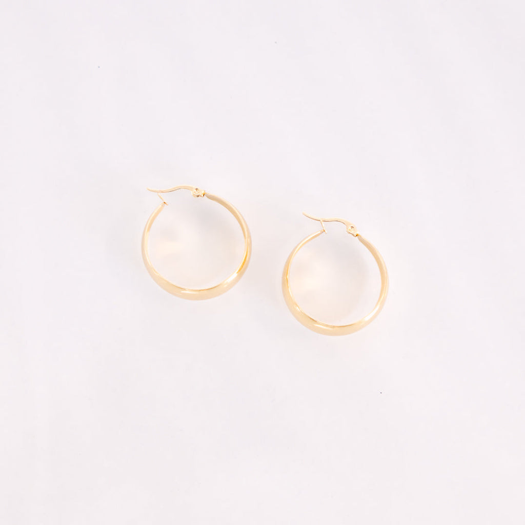 Held By Hope Earrings, Gold