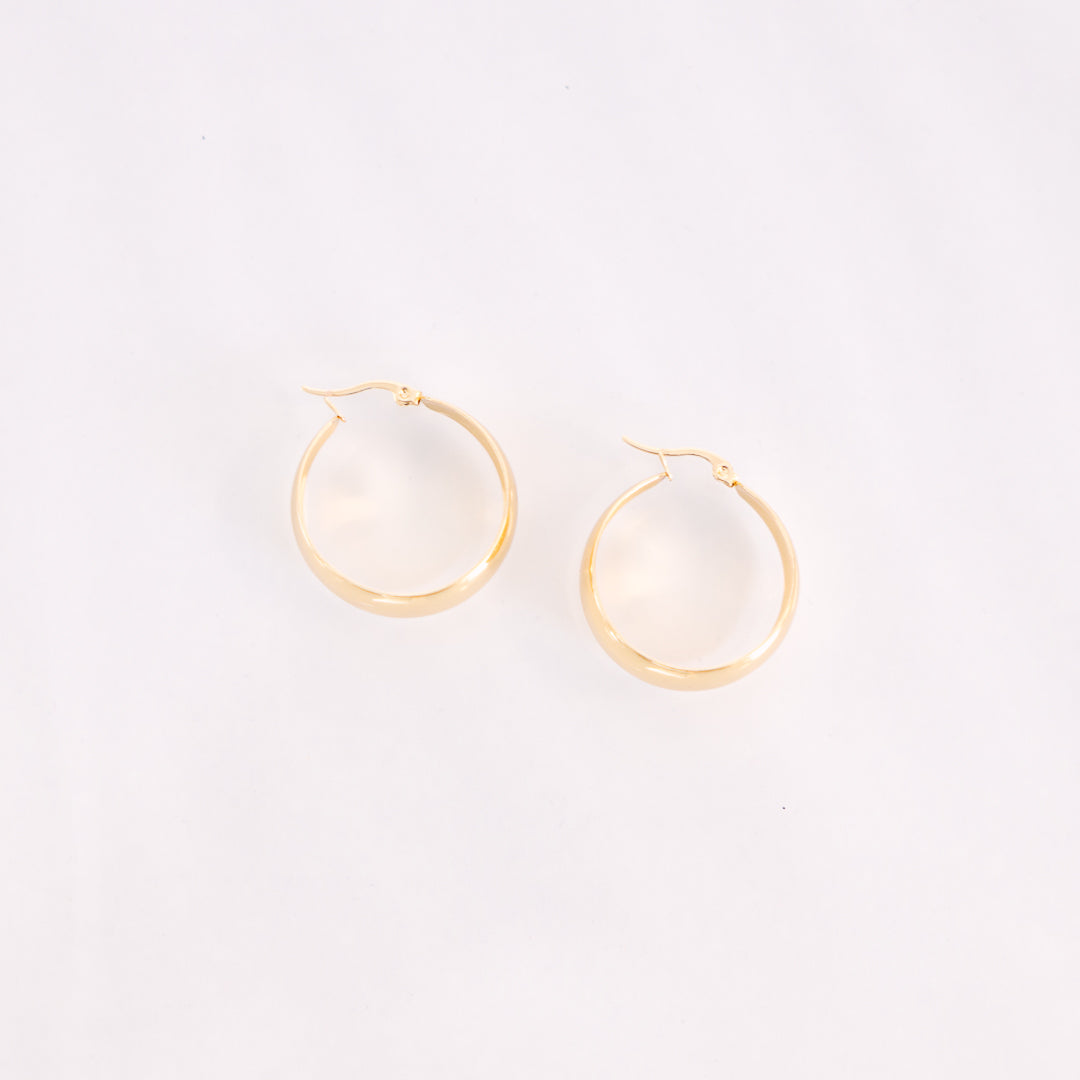 Held By Hope Earrings, Gold