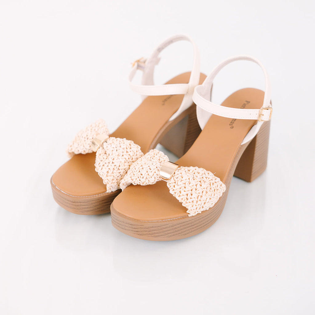 Here We Are Heels, Cream