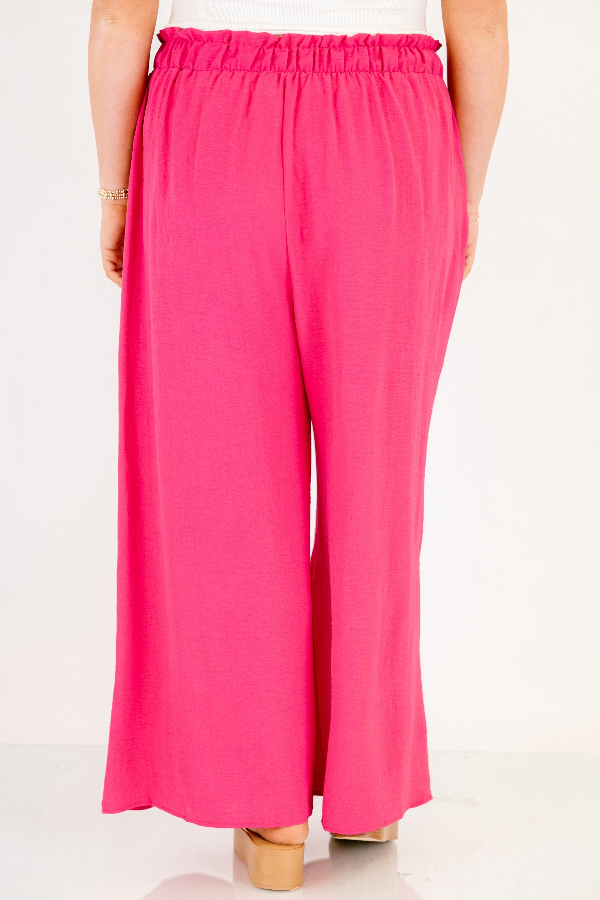 Hit The Town Pants, Fuchsia