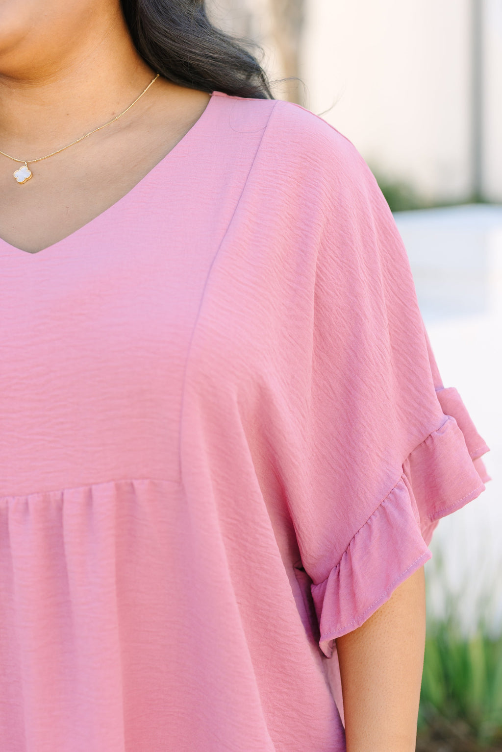 Holding Steady Top, Pink