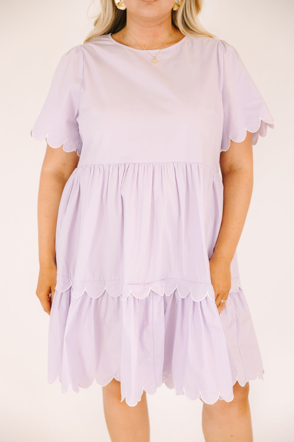 Hummingbird's Haven Dress, Lilac