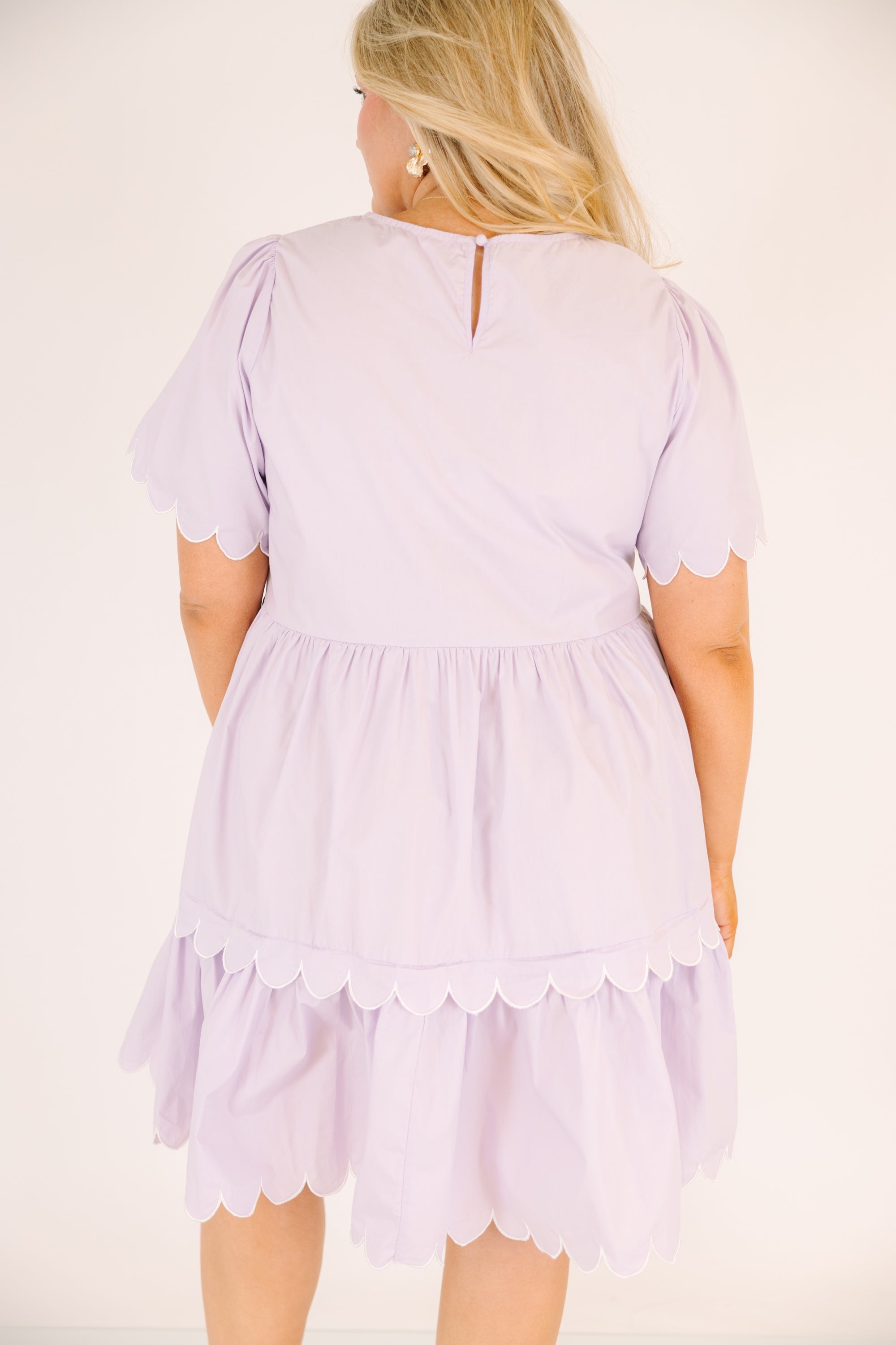 Hummingbird's Haven Dress, Lilac