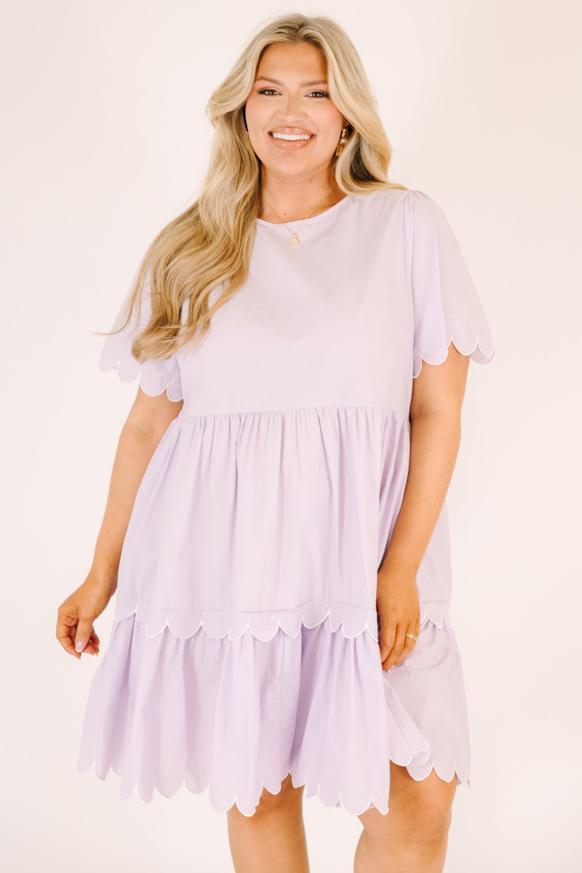 Hummingbird's Haven Dress, Lilac