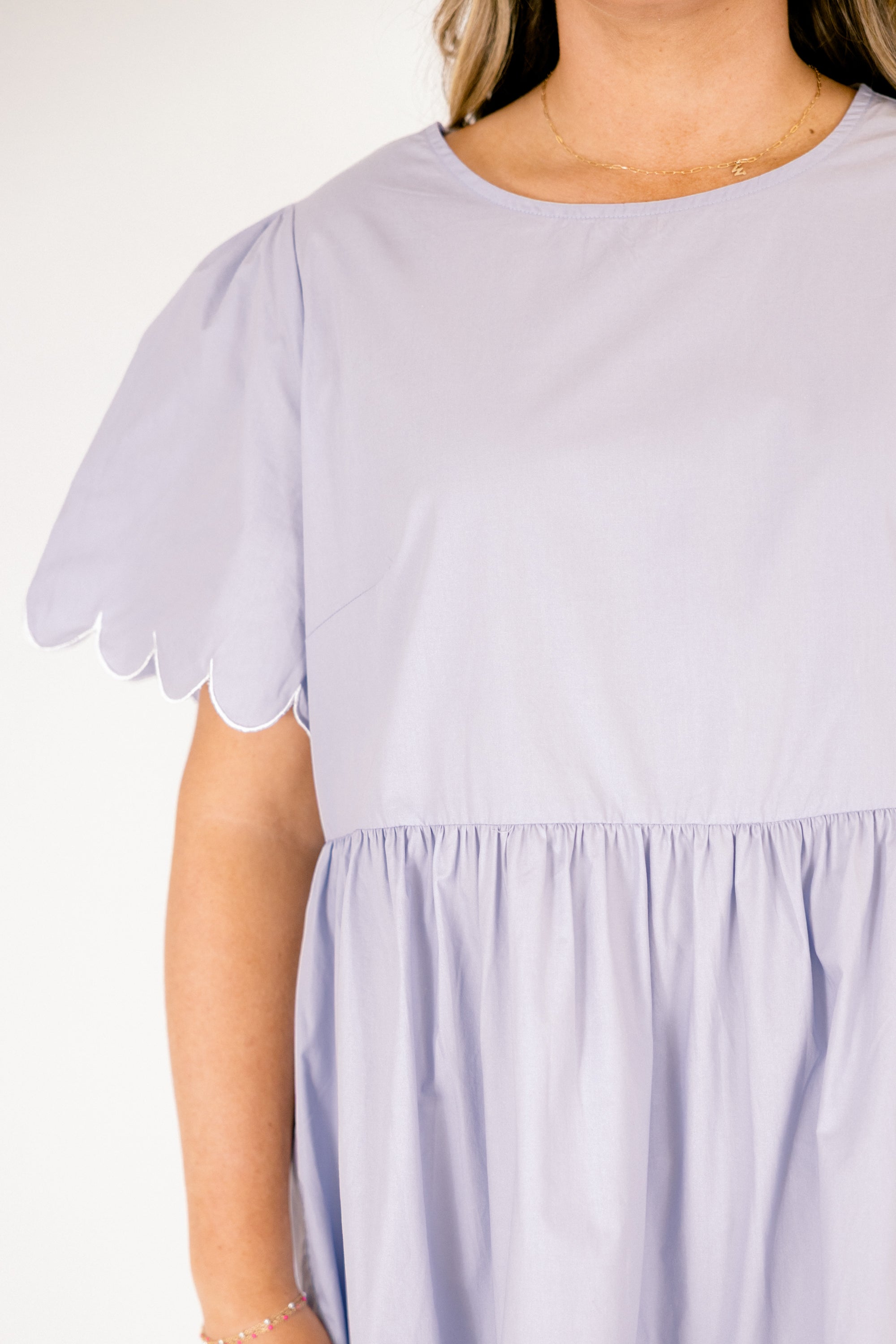 Hummingbird's Haven Dress, Baby Blue