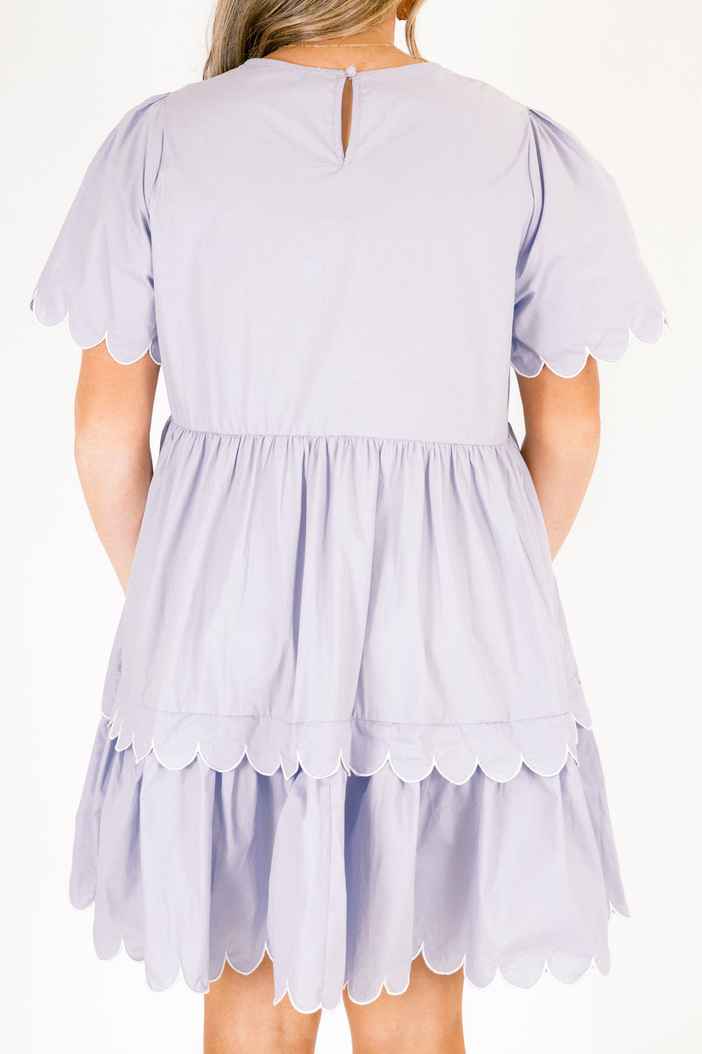 Hummingbird's Haven Dress, Baby Blue