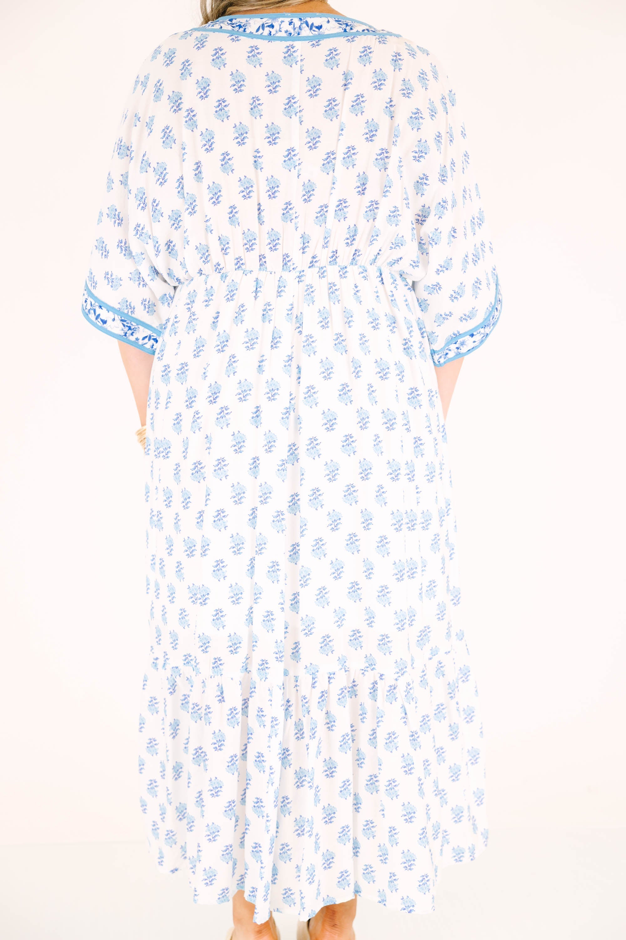 In The Salty Air Dress, Cerulean Blue