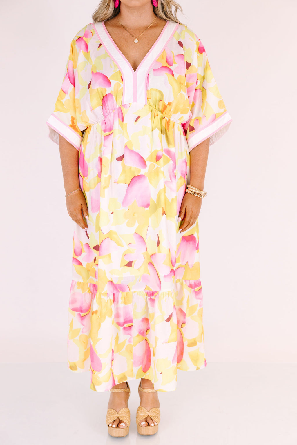 In The Salty Air Dress, Fuchsia