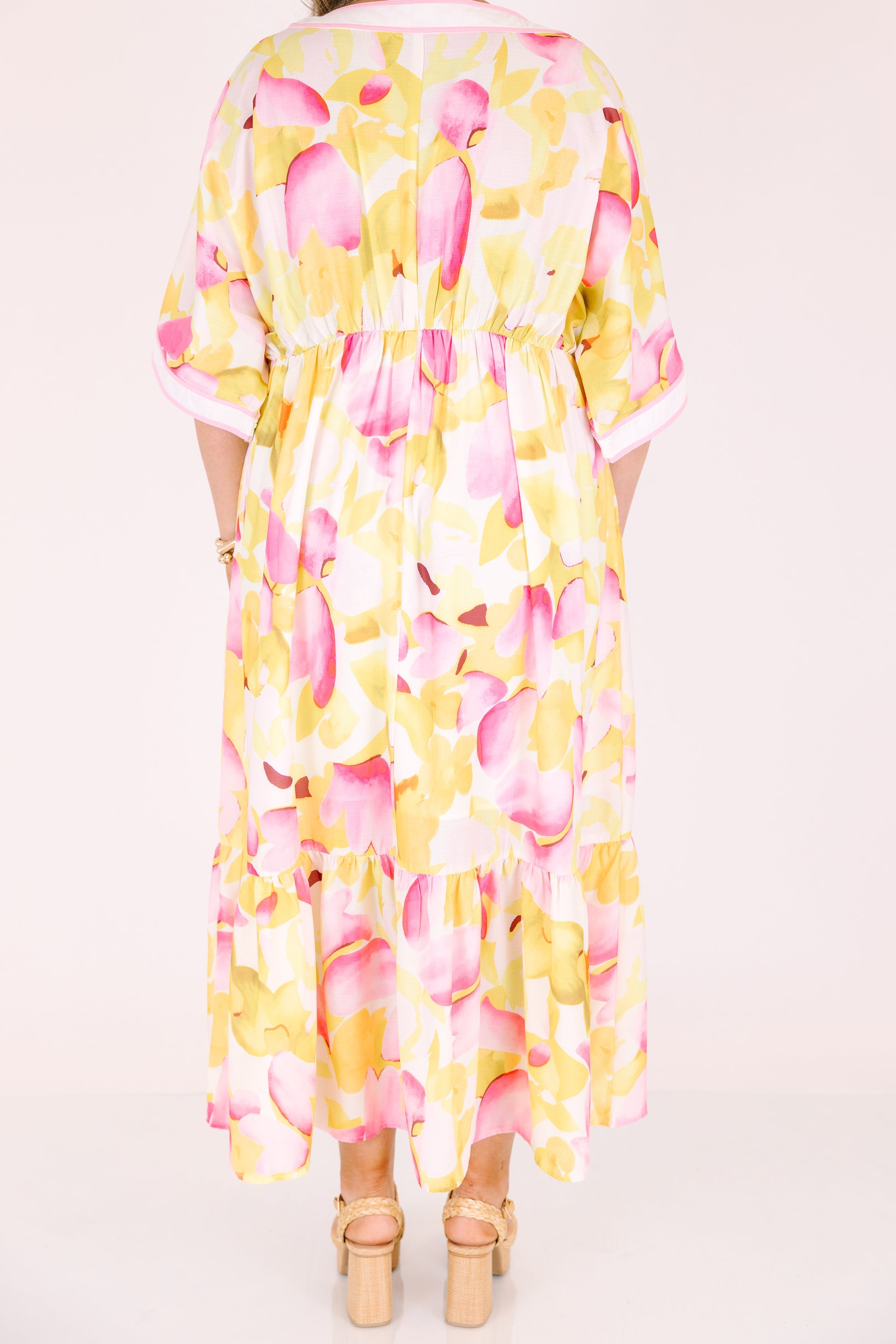 In The Salty Air Dress, Fuchsia