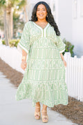 In The Salty Air Dress, Sage