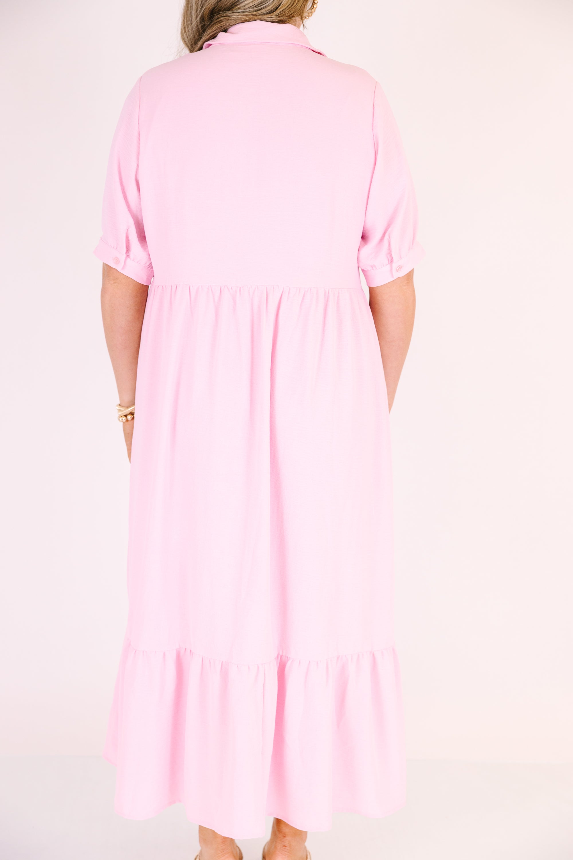 In Your Happy Place Dress, Baby Pink