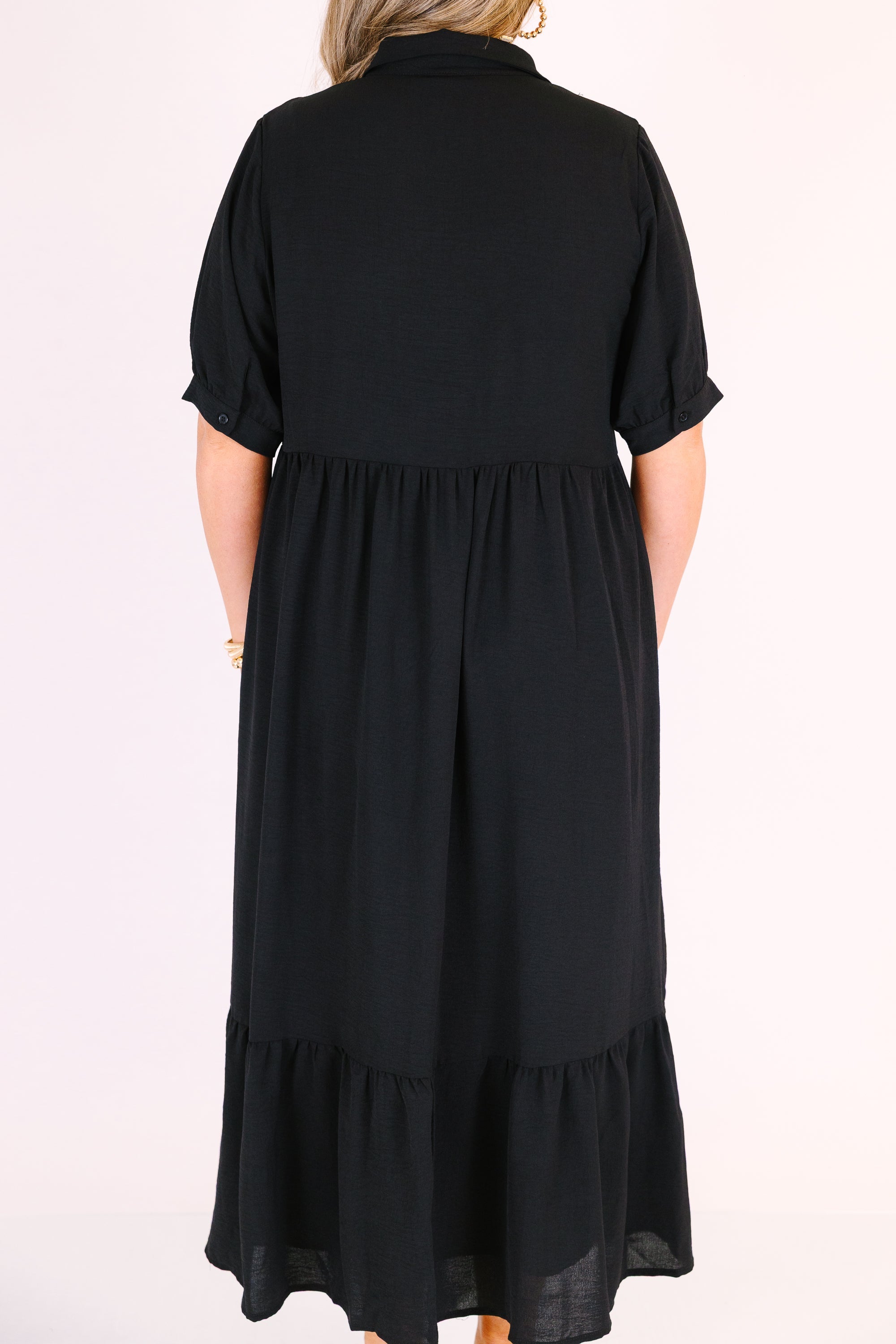 In Your Happy Place Dress, Black