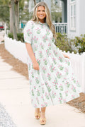 In Your Happy Place Dress, Mint Floral
