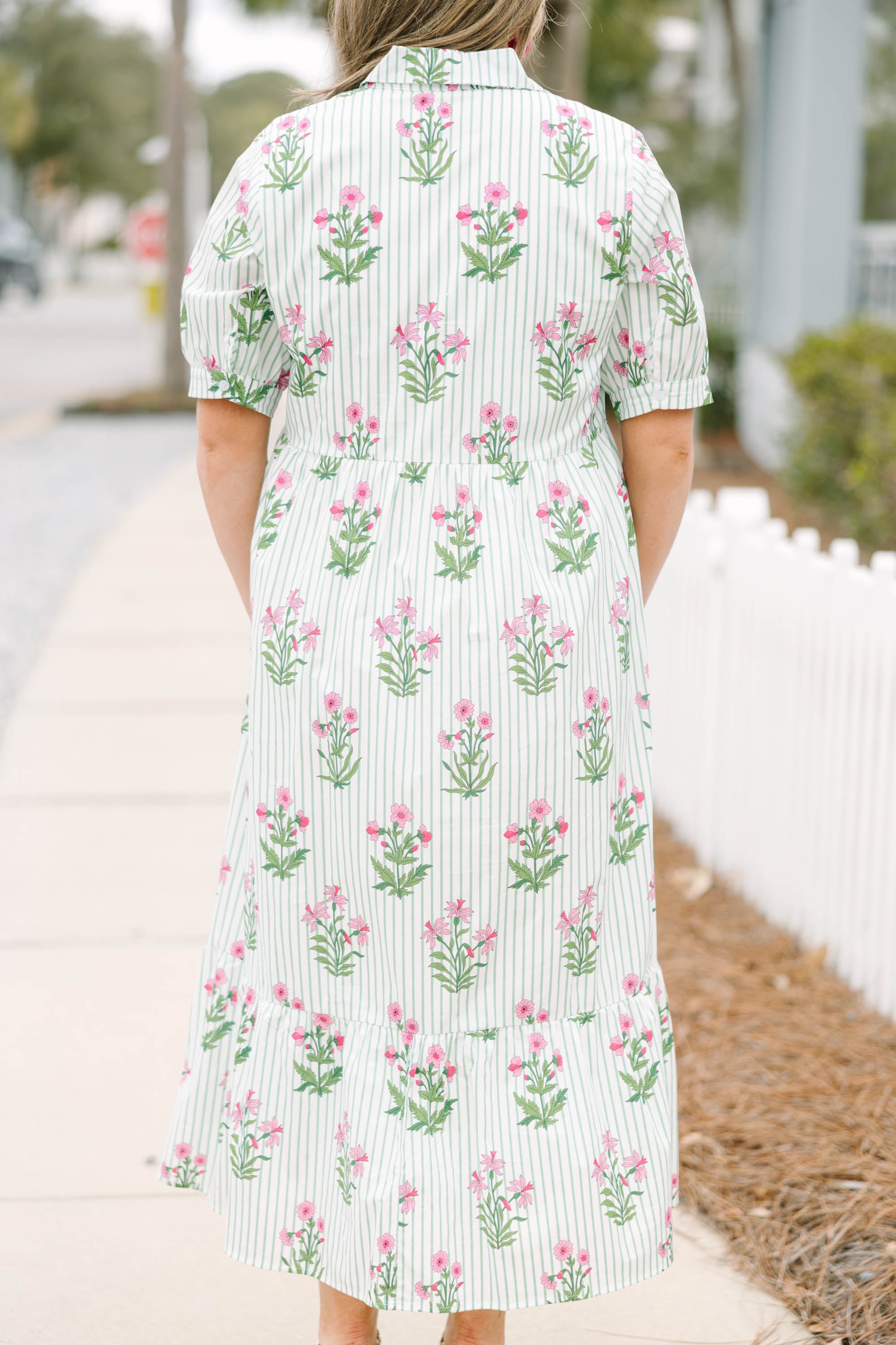 In Your Happy Place Dress, Mint Floral