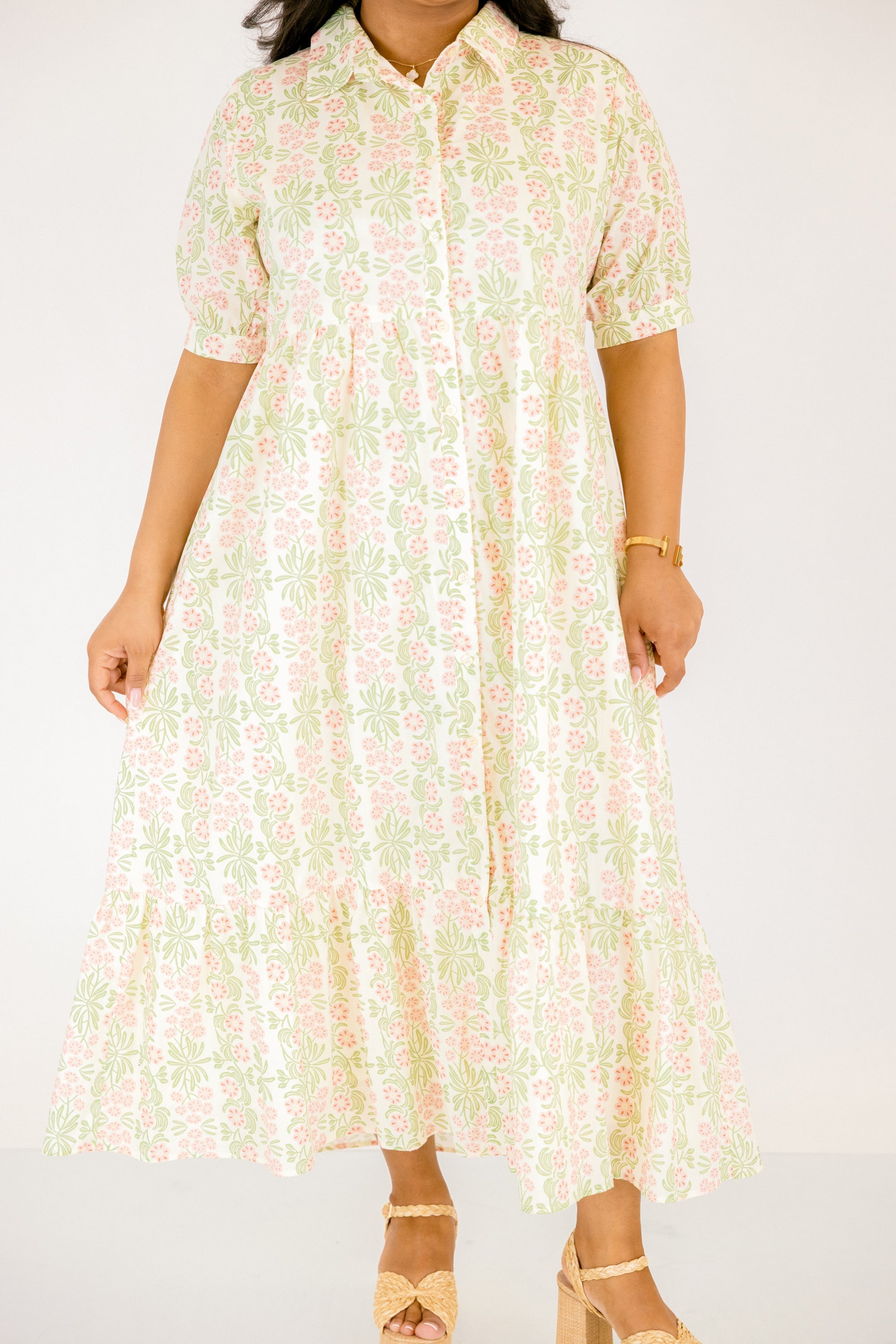 In Your Happy Place Dress, Pink Floral