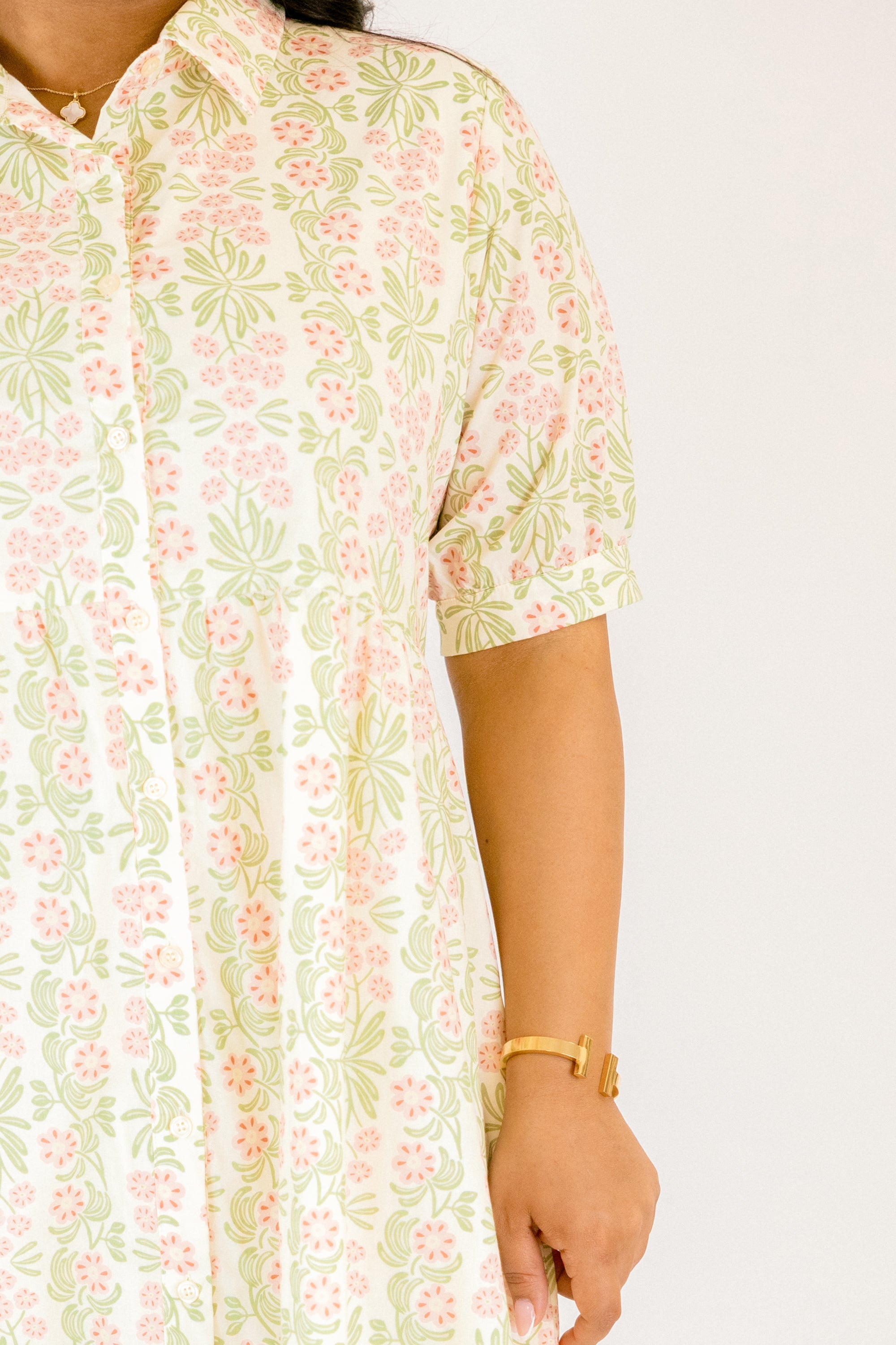 In Your Happy Place Dress, Pink Floral
