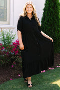 In Your Happy Place Dress, Black