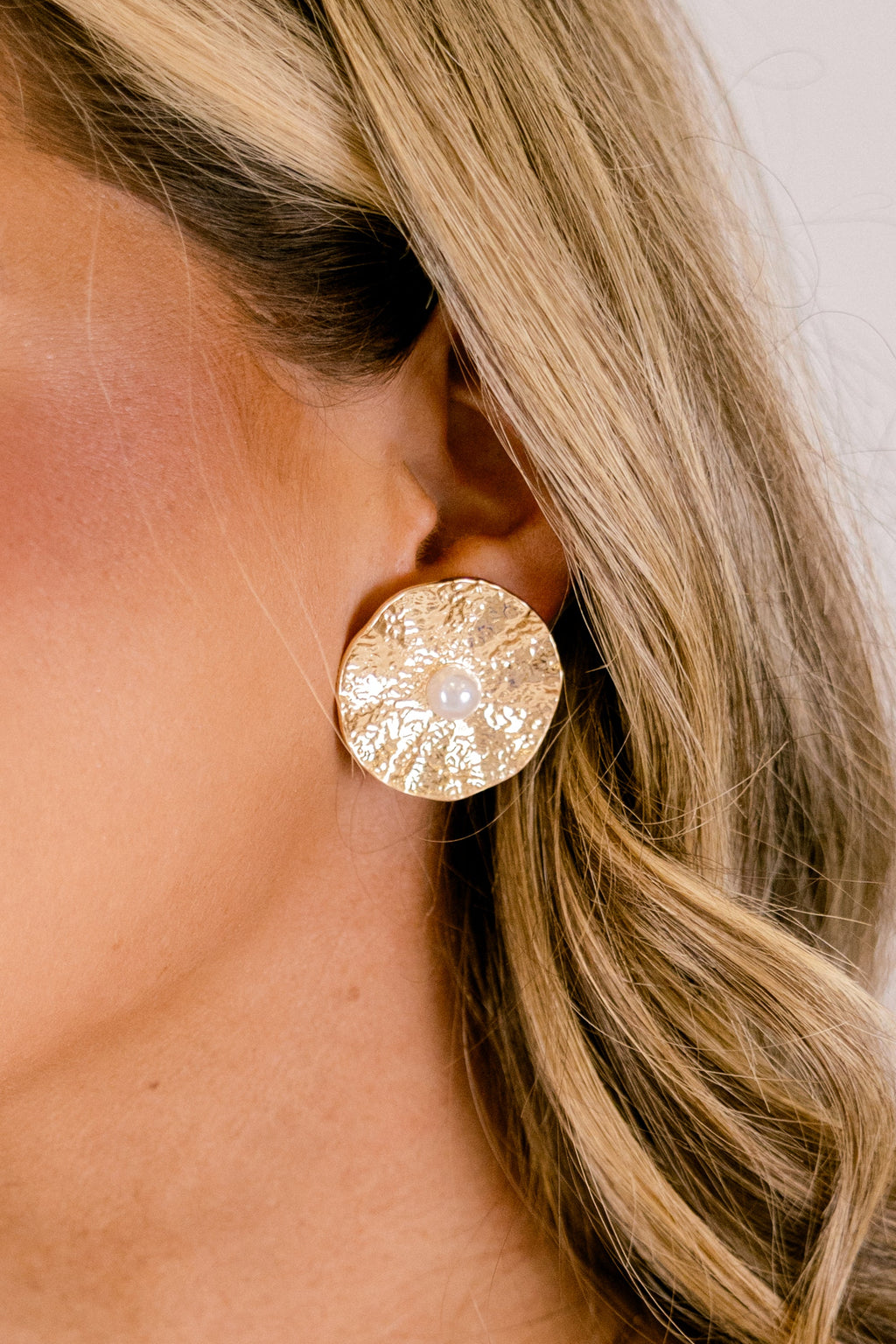 Island Bloom Earrings, Gold