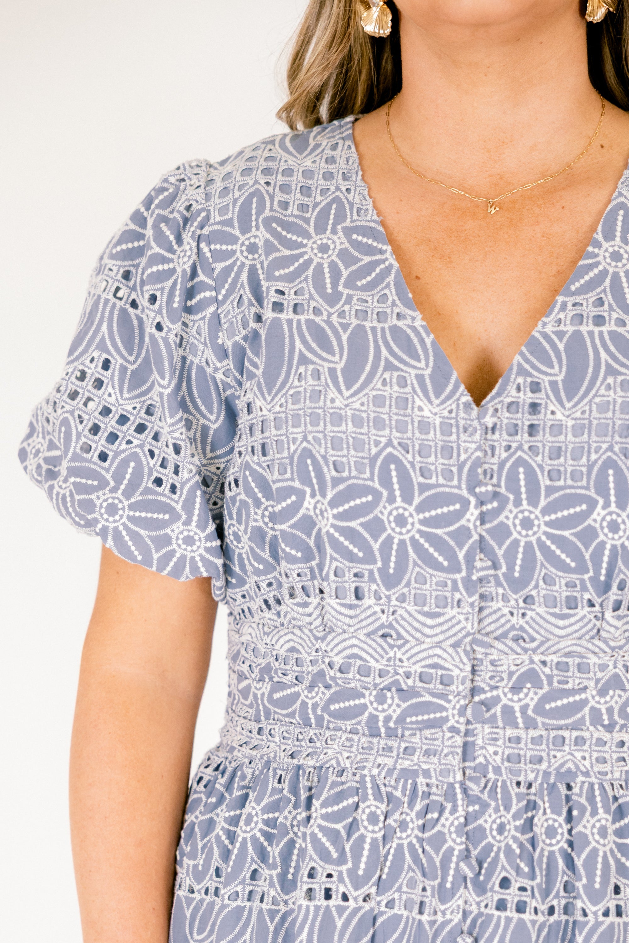 It's A New Day Dress, Ice Blue