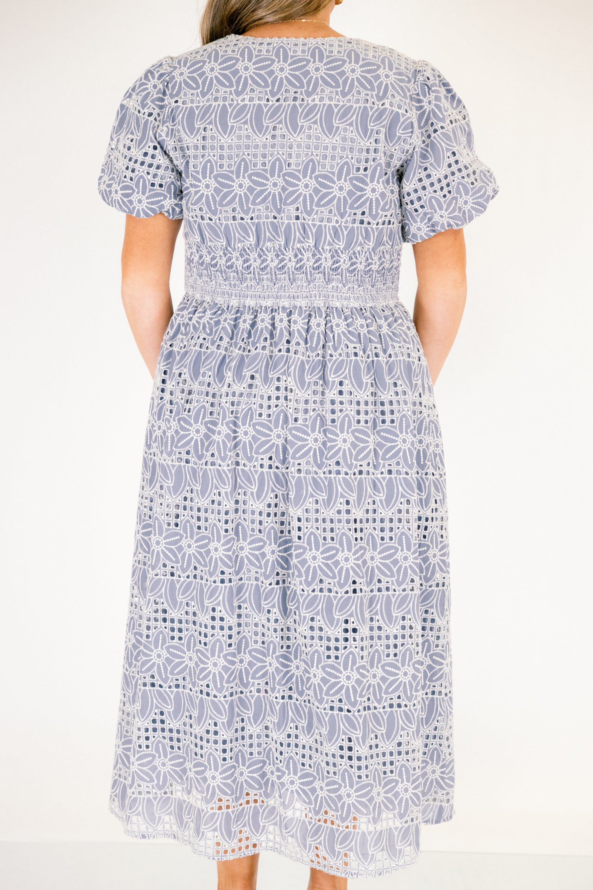 It's A New Day Dress, Ice Blue