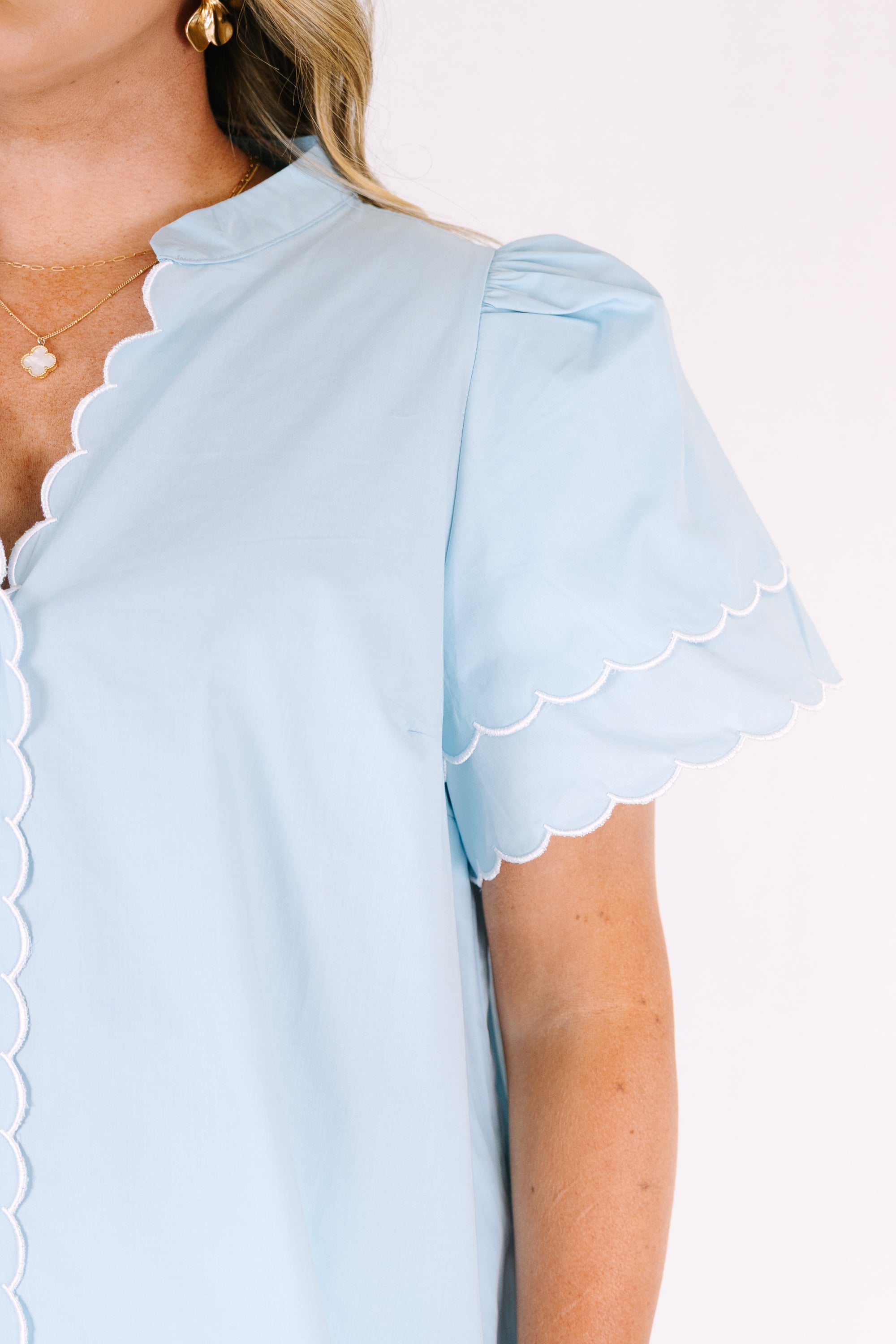 Joy In the Journey Top, Blue