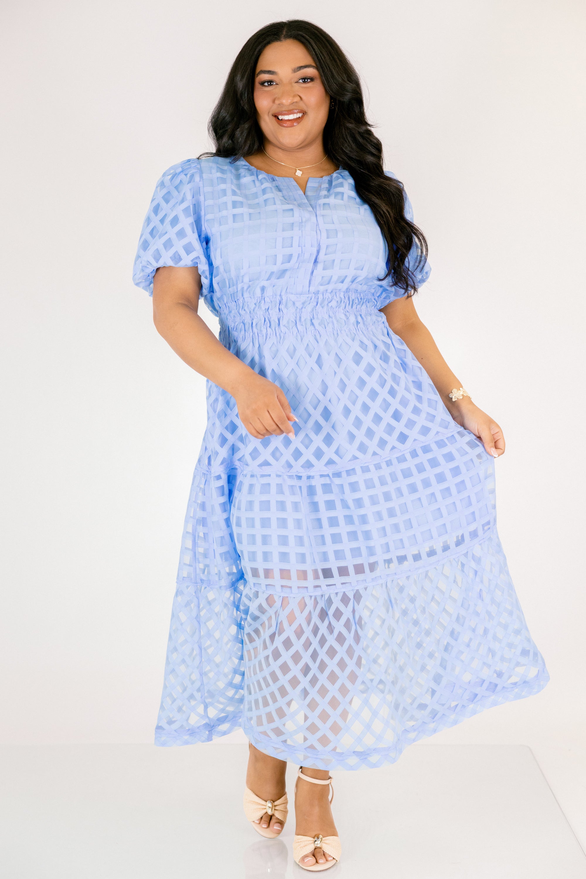 Just Because Dress, Pastel Blue