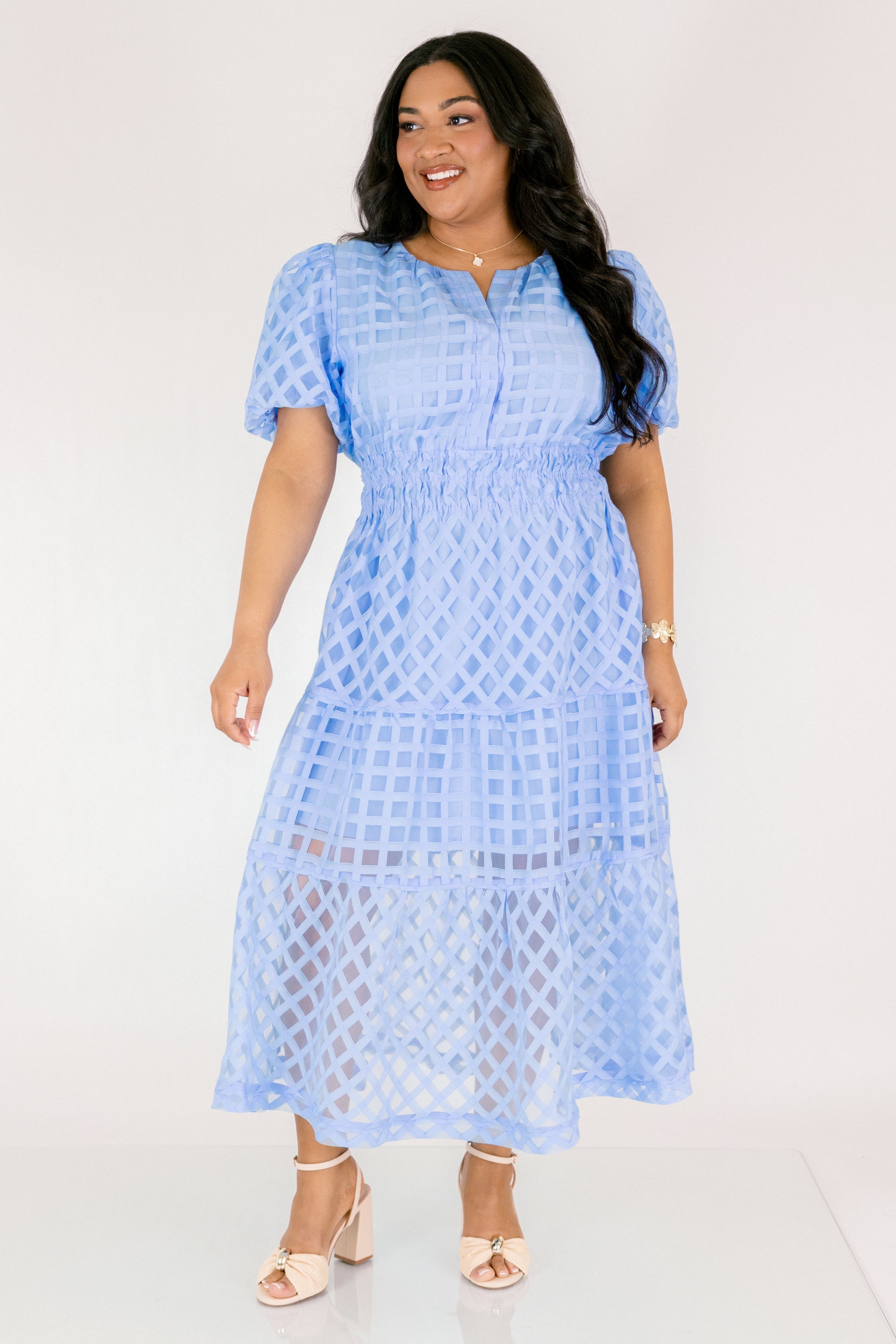 Just Because Dress, Pastel Blue