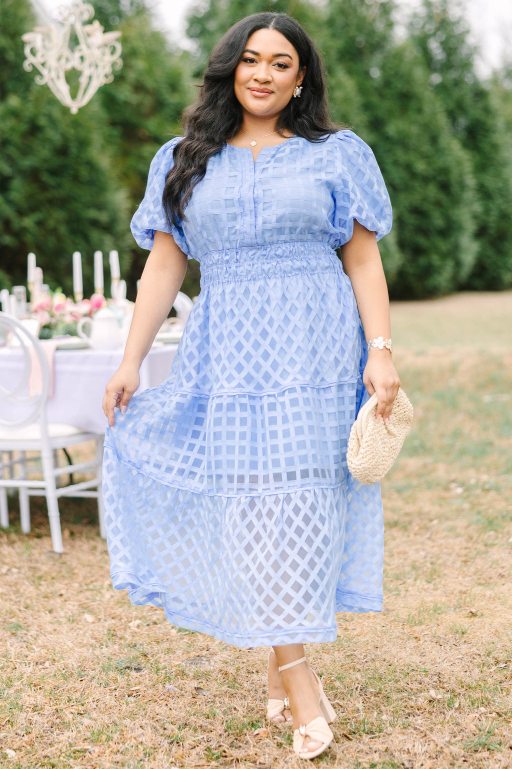 Just Because Dress, Pastel Blue