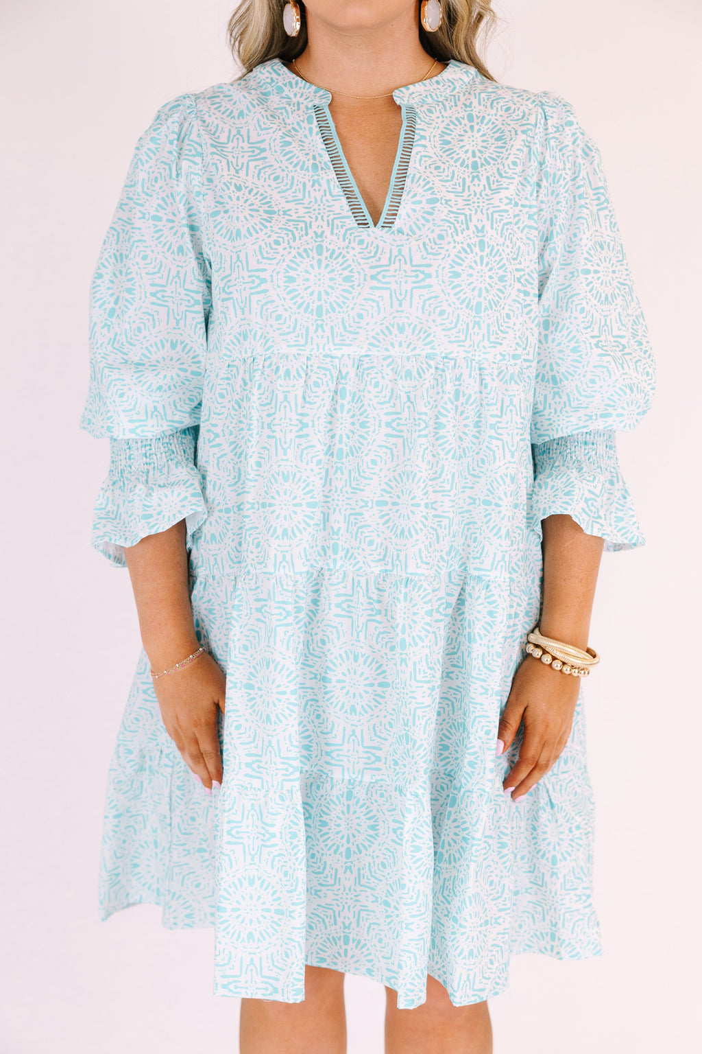 Just Being Me Dress, Teal