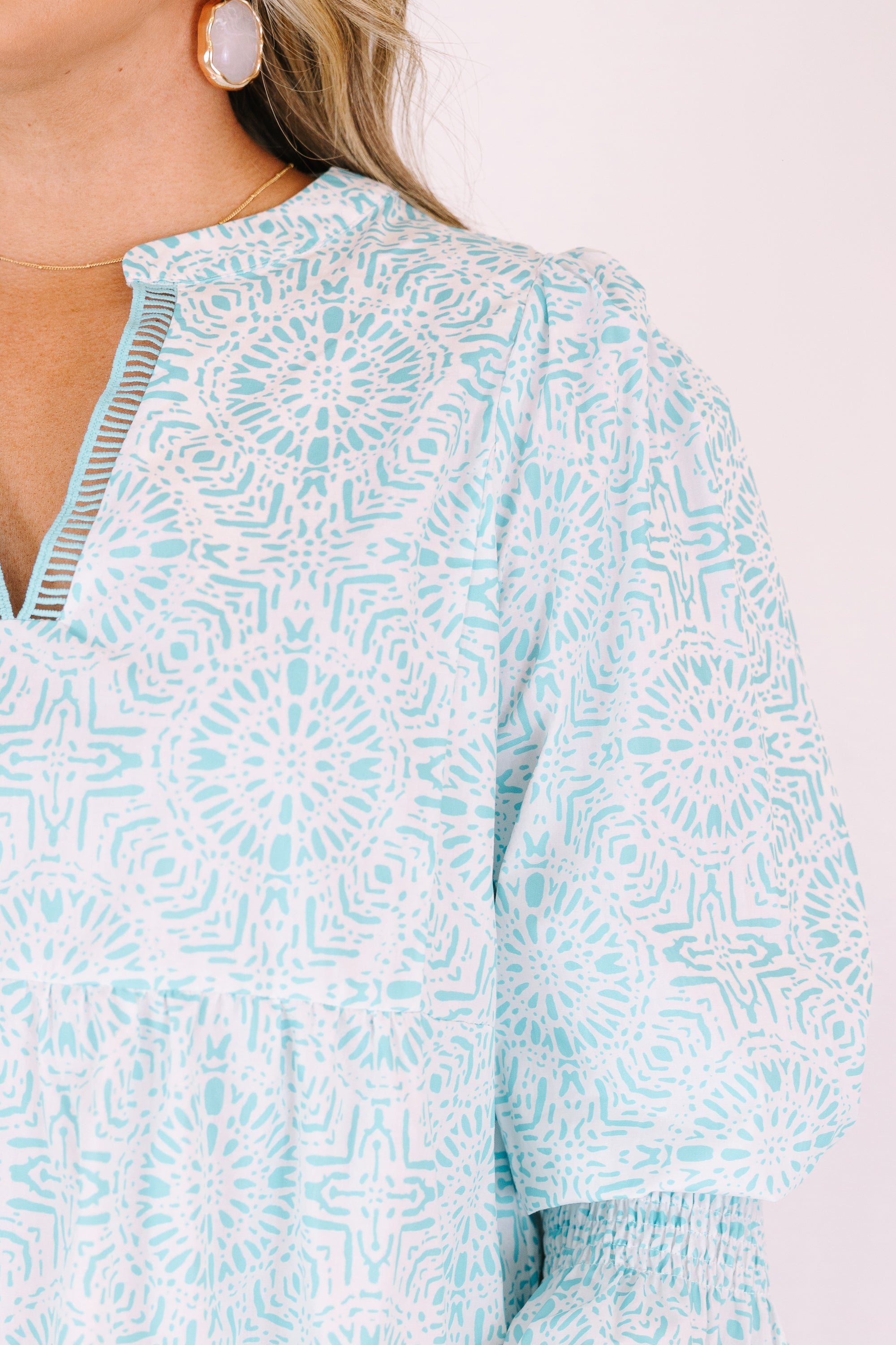 Just Being Me Dress, Teal