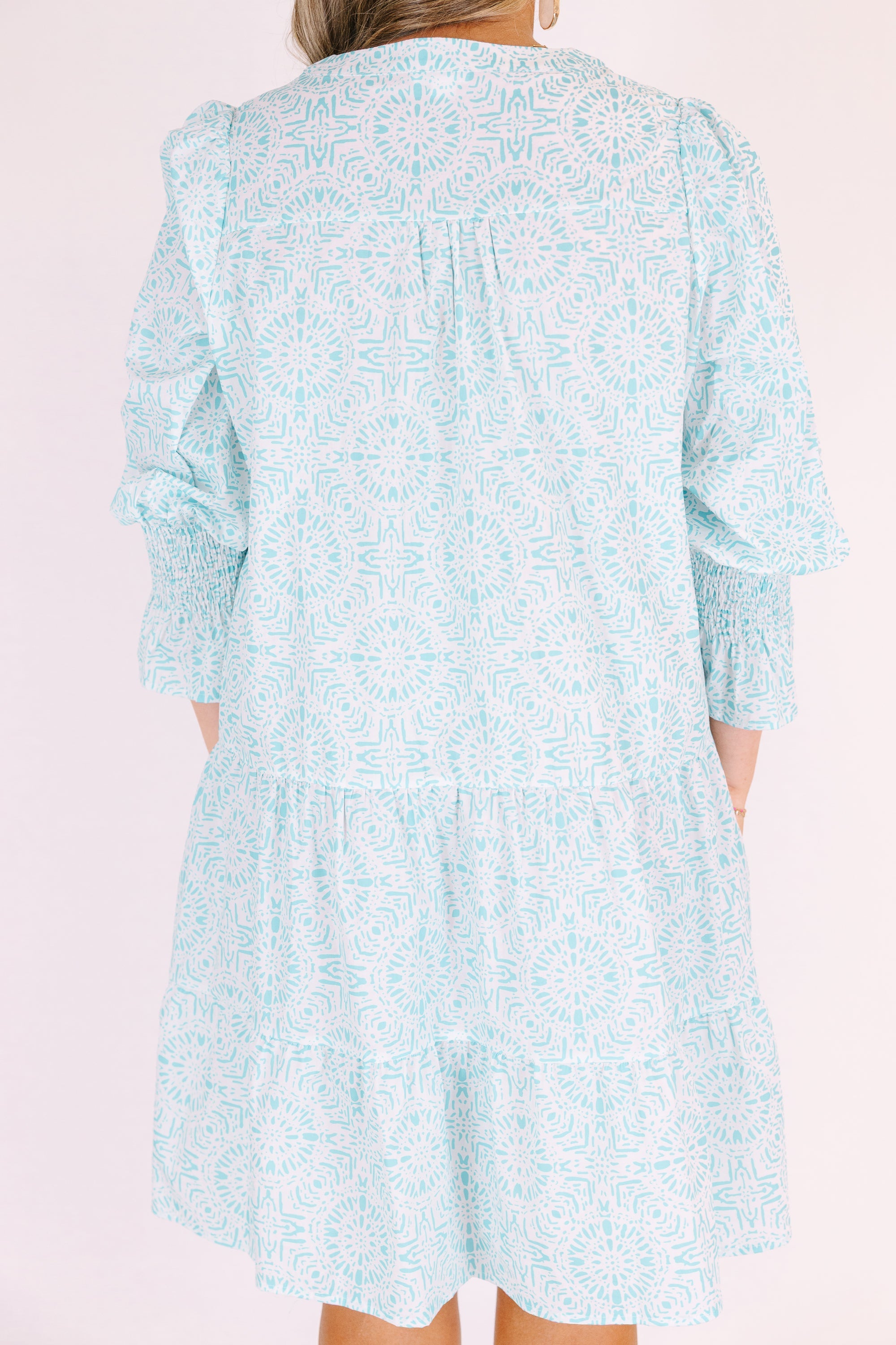 Just Being Me Dress, Teal