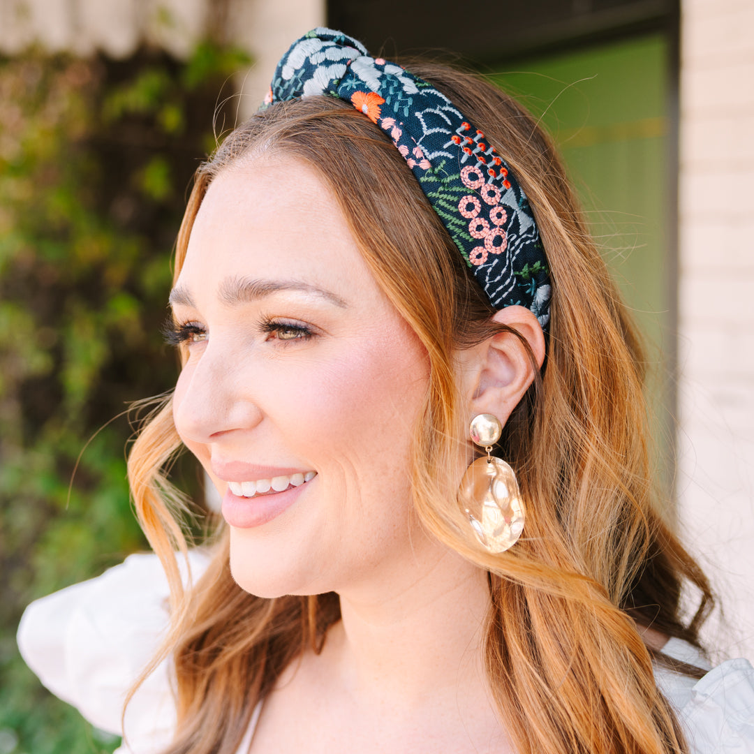 Just Can't Tell Headband, Black