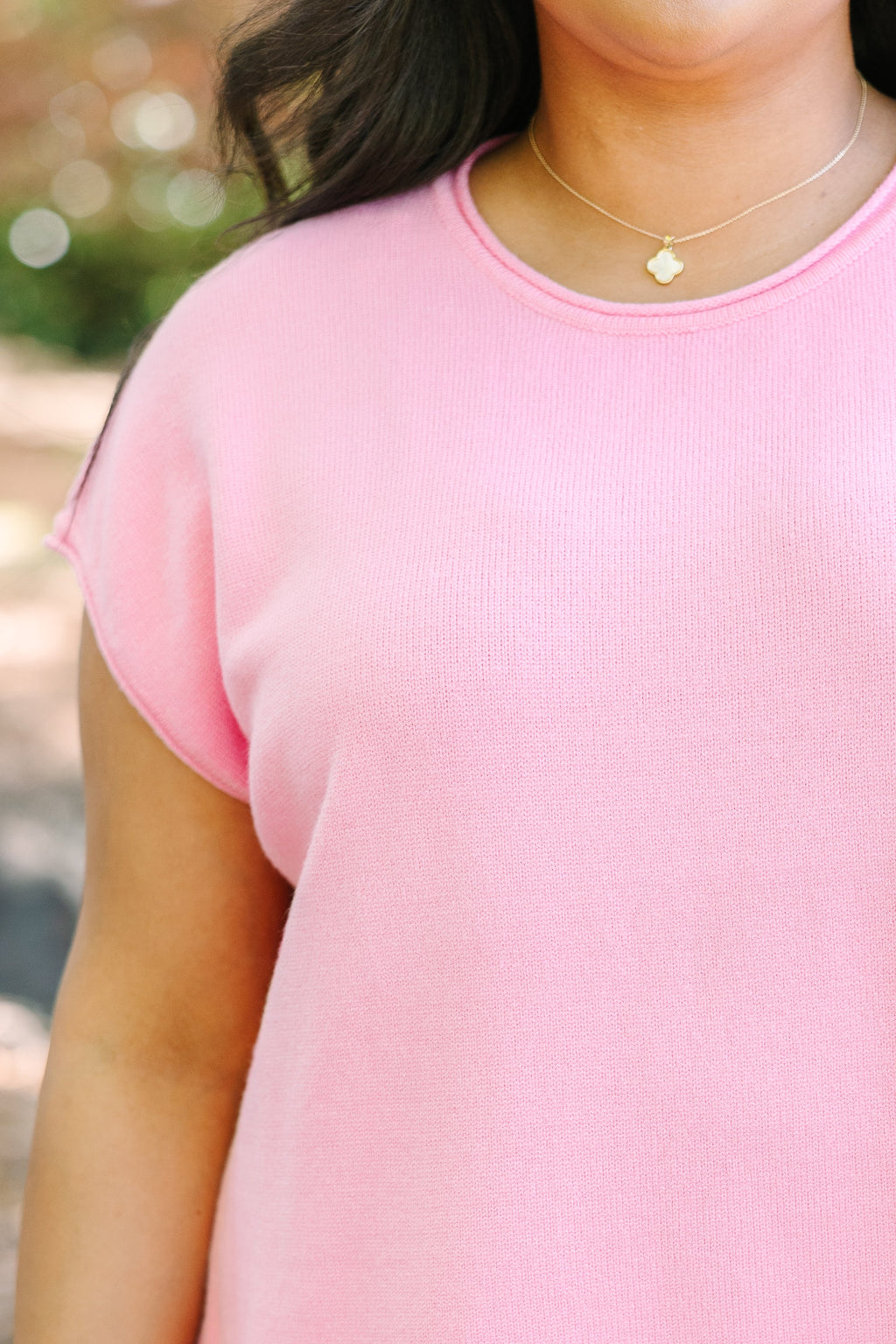 Just Makes Sense Sweater, Pink