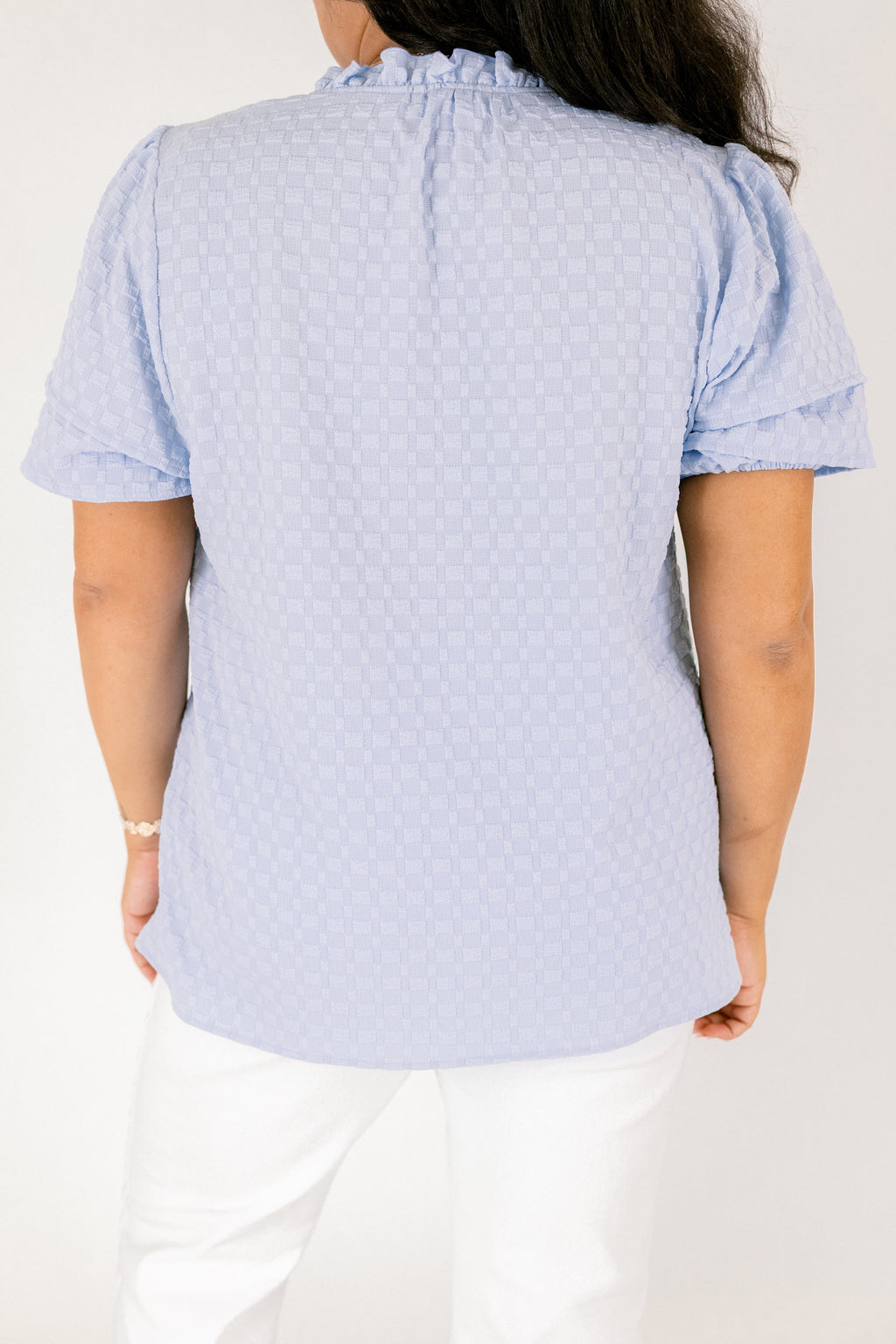 Just Wait Top, Blue