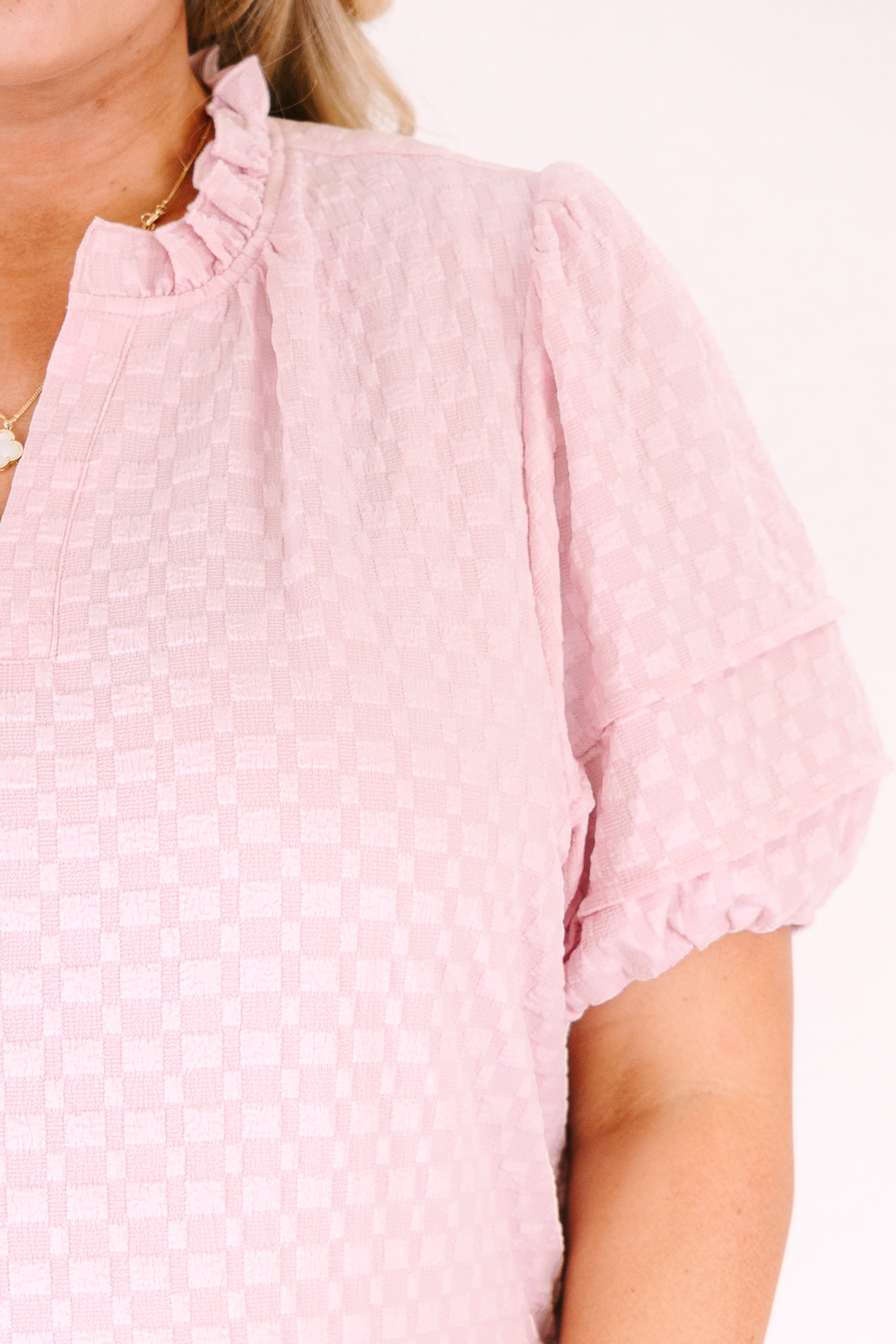 Just Wait Top, Pink