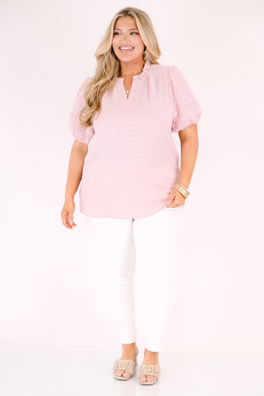 Just Wait Top, Pink