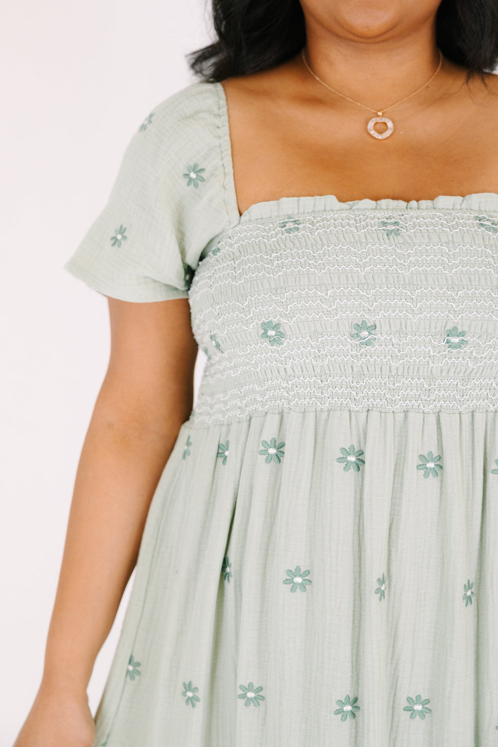 Keeping Secrets Dress, Green