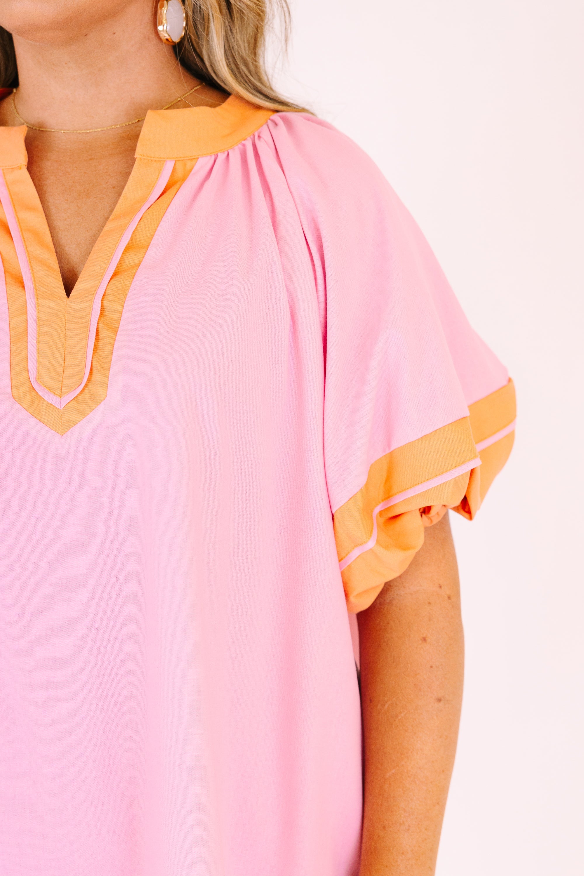 Keep Me Company Dress, Pink