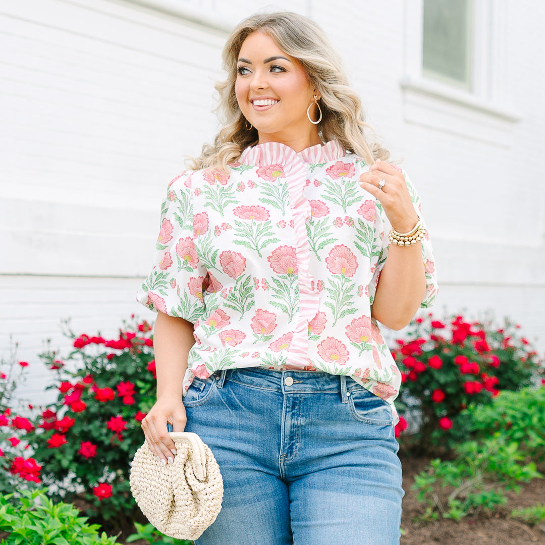 Kept Promises Top, White