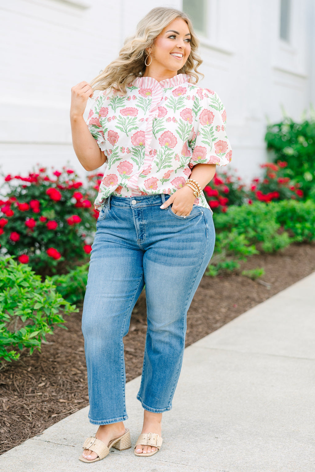 Kept Promises Top, White