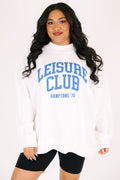 Leisure Club Mock Neck Pullover, Ivory