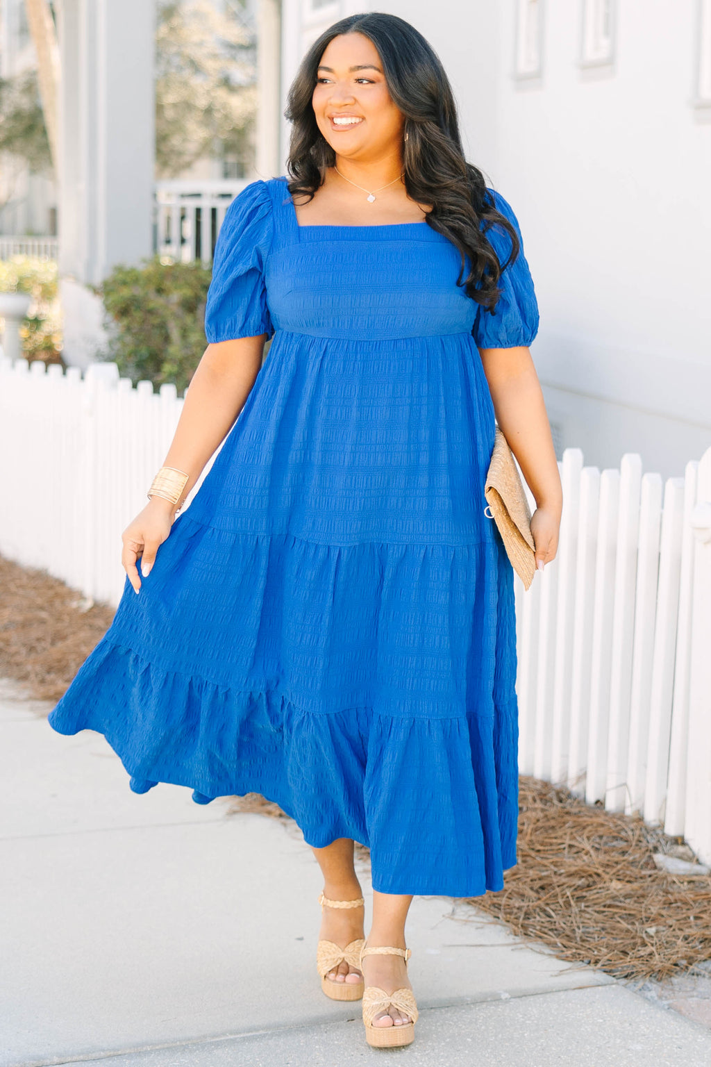 Let's Get Away Dress, Cobalt