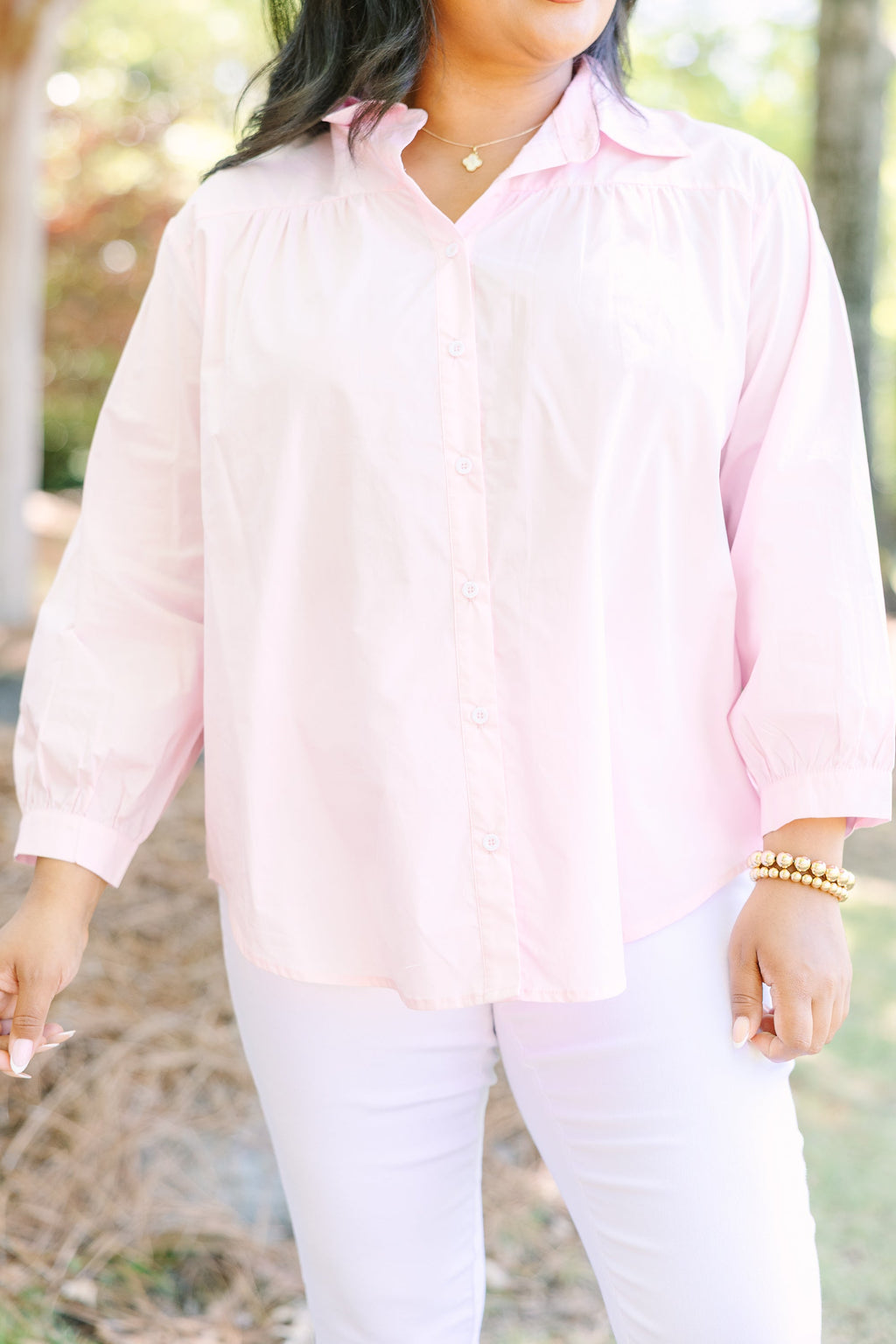 Let's Just Talk Top, Light Pink
